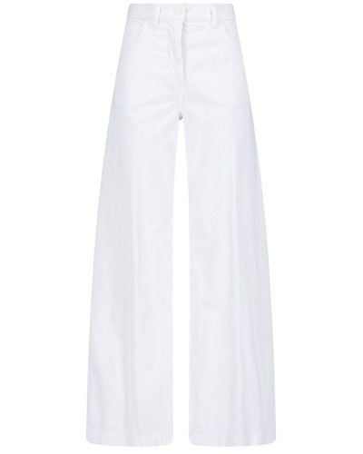 Aspesi Velvet Trousers - White