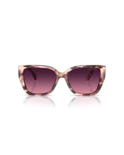 Michael Kors Butterfly Frame Sunglasses - Purple