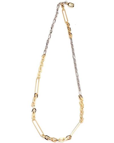 Givenchy "g Link" Necklace - Metallic