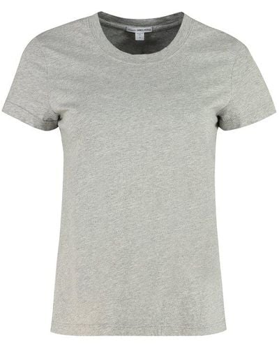 James Perse Vintage Heathered Little Boy T-shirt - Grey