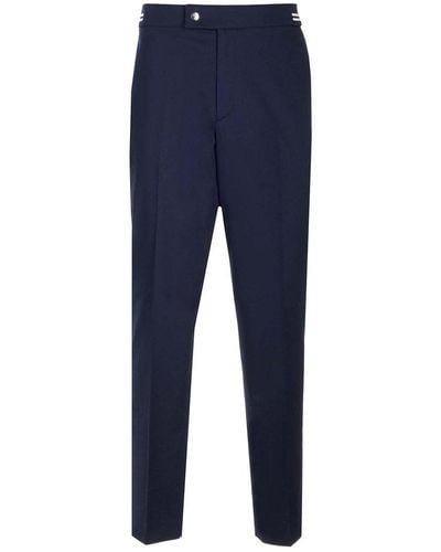 Moncler Slim Fit Trousers - Blue