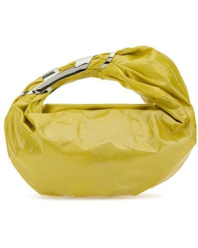 DIESEL Grab-d Hobo S Shoulder Bag - Yellow