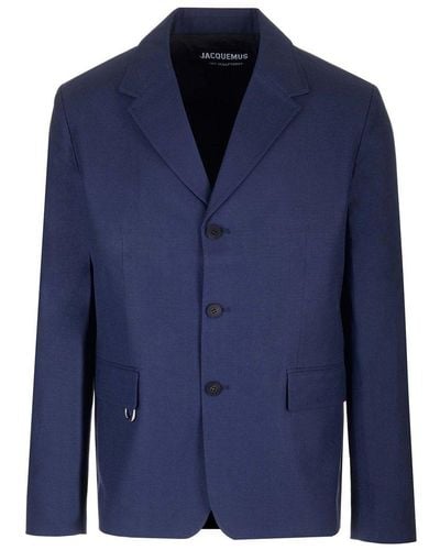Jacquemus Button-up Blazer - Blue