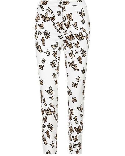Love Moschino Allover Butterfly Pants - Multicolour