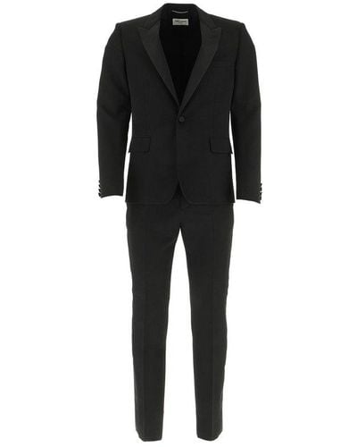 Saint Laurent Tuxedo Suit - Black