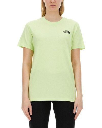 The North Face T-Shirt With Logo - Green