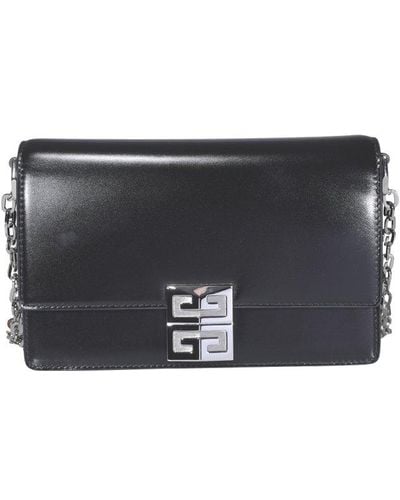 Givenchy 4g Chain Small Shoulder Bag - Black
