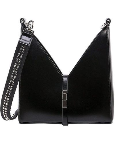 Givenchy Stud Cut-out Small Shoulder Bag - Black