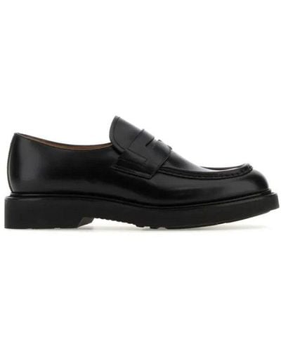 Church's Round-toe Slip-on Loafers - Black