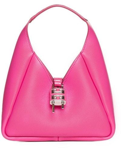 Givenchy G-hobo Mini Leather Bag - Pink