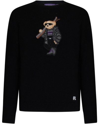 Ralph Lauren Polo Bear Sweater - Black