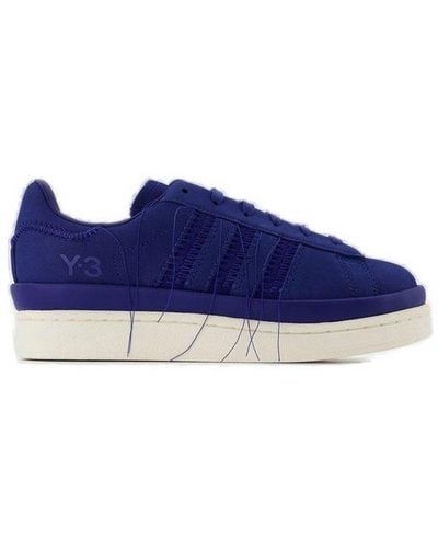Y-3 Hicho Lace-up Sneakers - Blue