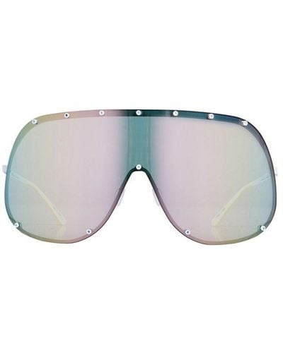 Rick Owens Shield Frame Sunglasses - Grey
