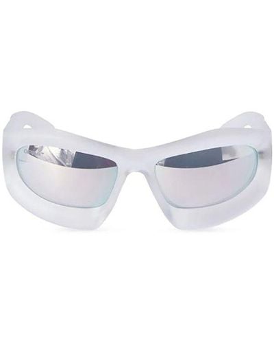 Off-White c/o Virgil Abloh Katoka Rectangular Frame Sunglasses - White