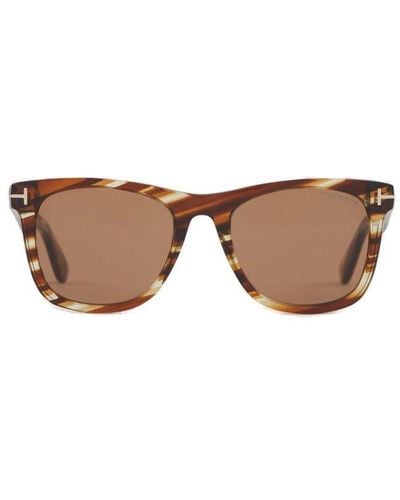 Tom Ford Kevyn Square Frame Sunglasses - Multicolour