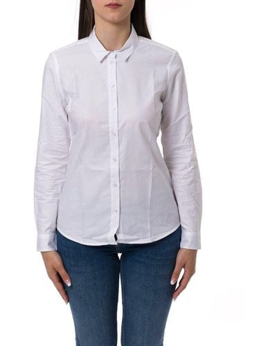Barbour Poplin Buttoned Shirt - White