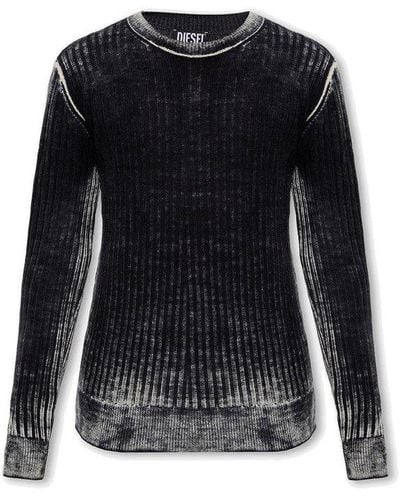 DIESEL ‘K-Andelero’ Sweater - Black