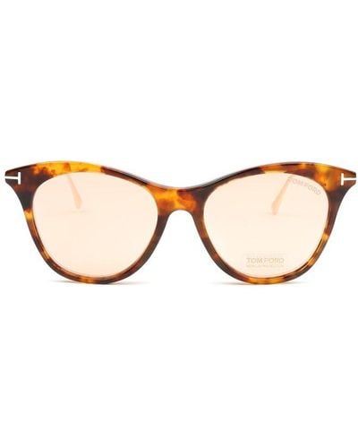 Tom Ford Cat Eye Frame Sunglasses - Multicolour