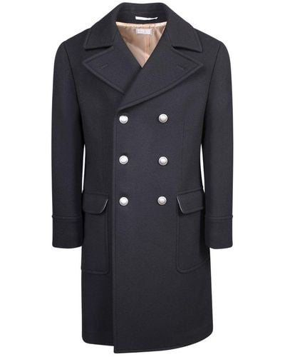 Mens Double Breasted Long Coats