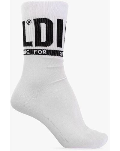 DIESEL Socks Three-pack, - White