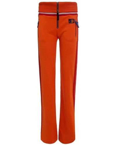 DIESEL P-rally Foldable Waist Sweatpants - Orange