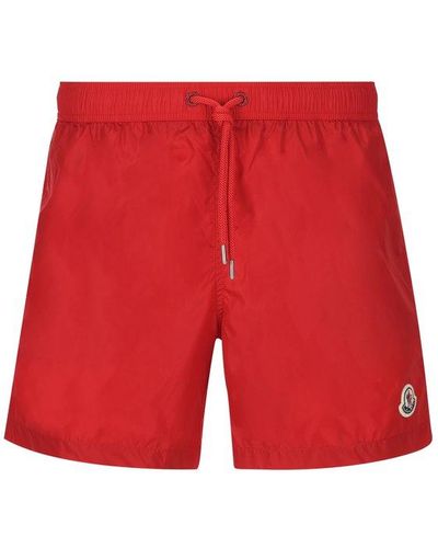 Moncler Swimming Shorts - Red