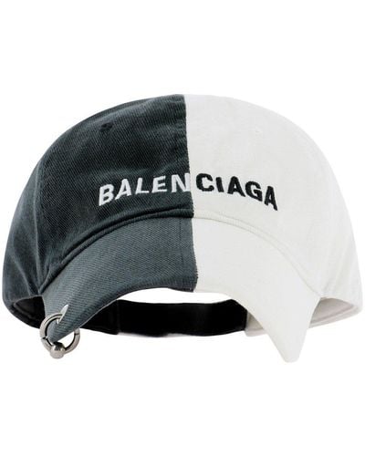 Balenciaga 50/50 Baseball Cap - Multicolour