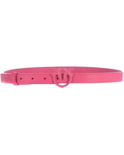 Pinko Love Berry Buckled Belt - Pink