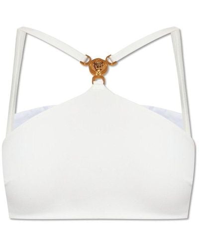 Versace Swimsuit Top - White