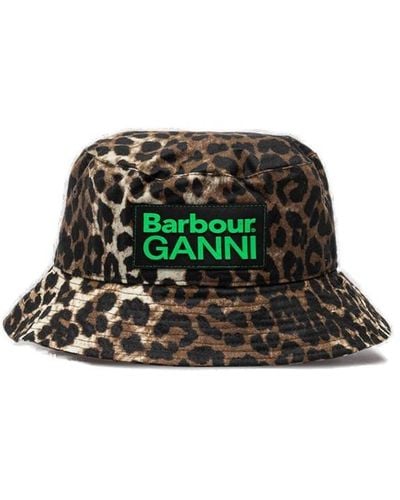 Barbour Ganni X Cloche Hat - Green