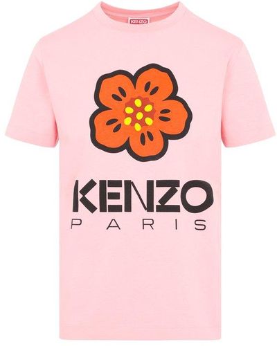 KENZO Paris Loose T-shirt Tshirt - Pink