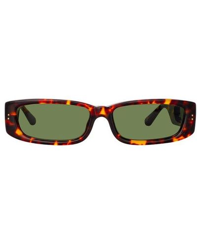 Linda Farrow Sunglasses - Green