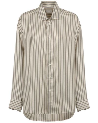 LeKasha Striped Long-sleeved Shirt - Multicolor