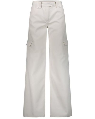 Courreges Gy Twill Pants Clothing - White