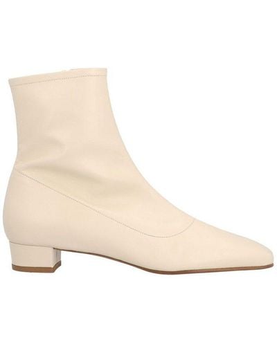 BY FAR Ankle Boots - Natural