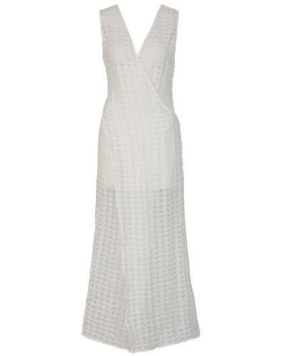 Cult Gaia Cortez Coverup Maxi Dress - White