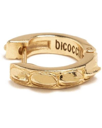 Emanuele Bicocchi Gold Plated Hoop Earring - Metallic