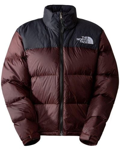 The North Face 1996 Retro Nuptse Logo-embroidered Shell-down Jacket - Brown