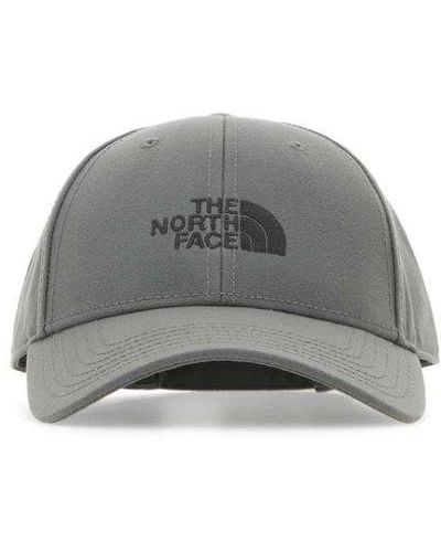 The North Face Logo Embroidered Baseball Cap - Grey
