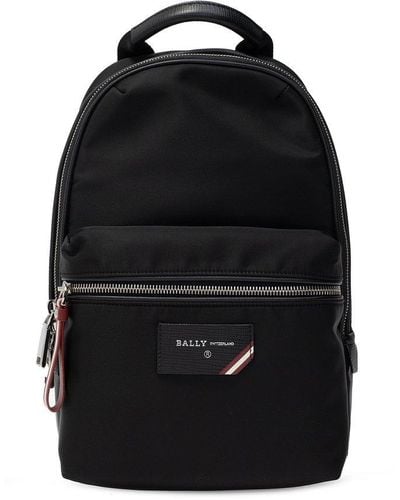 Bally 'fuston' Backpack With Logo - Black