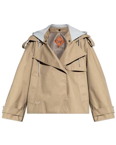 ENFOLD SHAPE LONG-COAT Enfold Oversized Trench Coat Womens SIZE 38