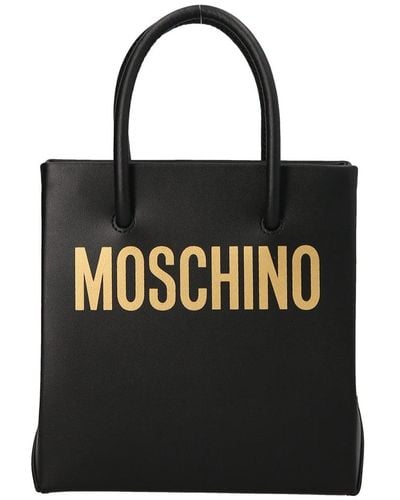 Moschino Mini Logo Handbag - Black