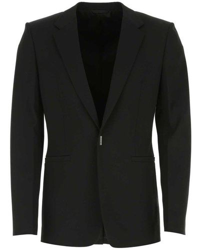 Givenchy Black Stretch Wool Ble