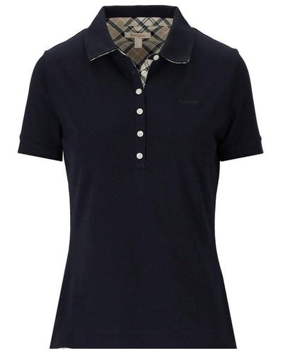 Barbour Portsdown Blue Polo Shirt - Black