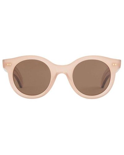Cutler and Gross 1390 Round Frame Sunglasses - Pink