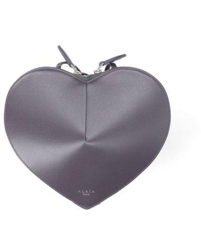 Alaïa Le Coeur Leather Shoulder Bag