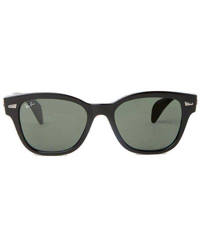 Ray-Ban Square Frame Sunglasses - Grey