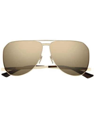 Saint Laurent Aviator Sunglasses - Natural