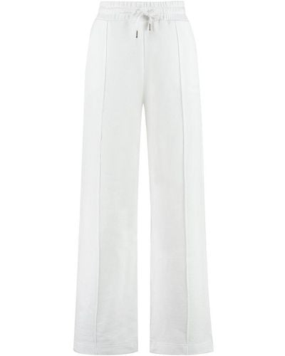 Woolrich Logo-embroidered Drawstring Track Pants - White
