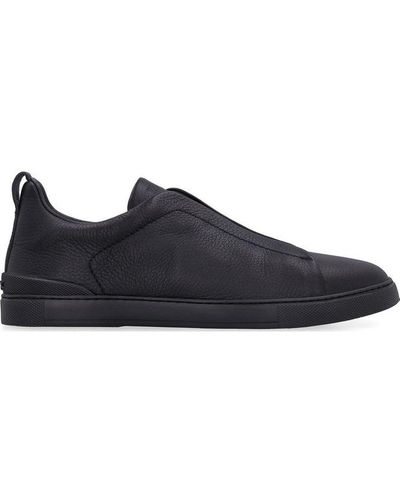 Zegna Triple Stitchtm Sneakers - Black